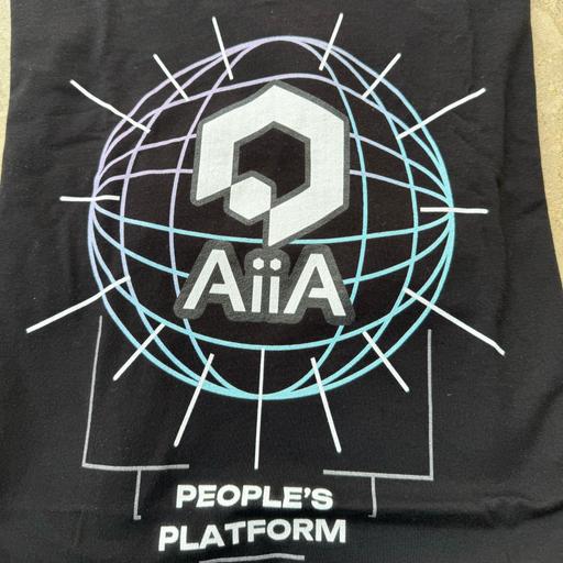 AiiA Planet T-Shirt Black