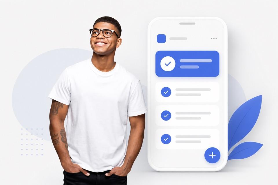 Person checking a Wear to earn campaign checklist on their phone